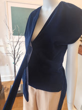 Load image into Gallery viewer, Wrap Velvet Blouse
